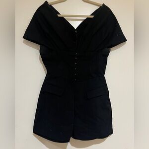 Women’s Club L London Black Romper